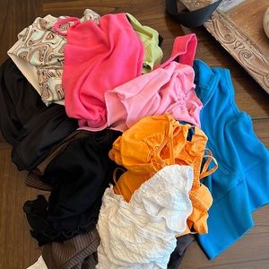 BUNDLE OF SHEIN GOING OUT TOPS (14)